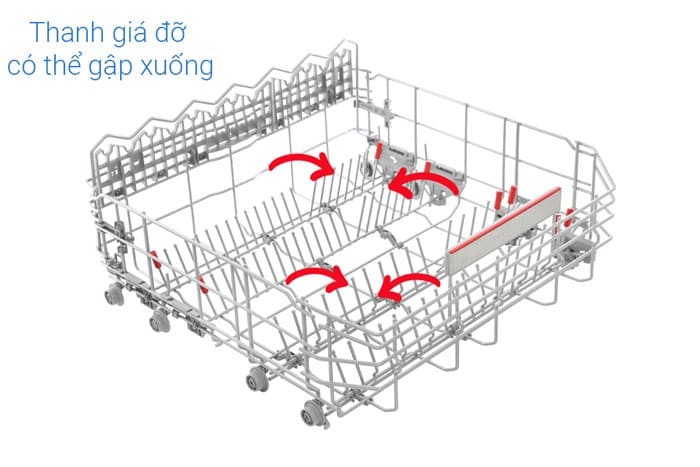 Máy rửa bát độc lập Bosch Serie 8 Sấy Zeolith SMS8YCI01E